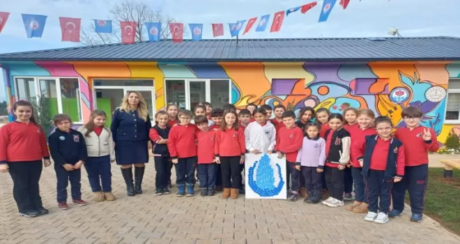 Trabzon’da Çilekli Düşler Köyü’nde 679 öğrenci buluştu