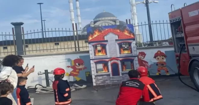 Trabzon İtfaiyesi 9 ayda 5 bin 244 kişiye eğitim verdi