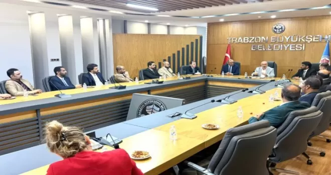 Trabzon’un vizyon projeleri Umman heyetine tanıtıldı