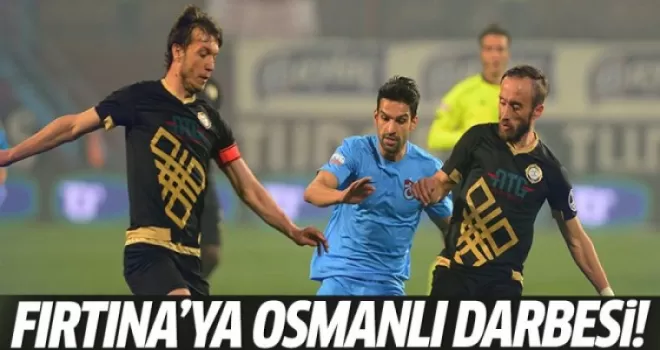 Trabzonspor 1 - 2 Osmanlıspor maç sonucu