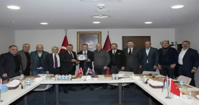 Trabzonspor'dan Rizespor'a dostluk yemeği