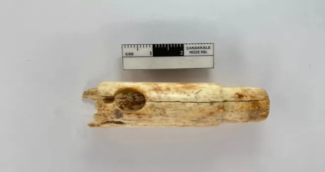Troya kazılarında ilk müzik aletleri bulundu