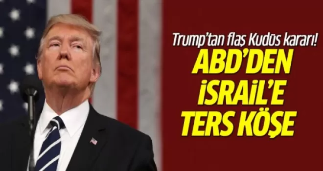 Trump, ABD Büyükelçiliğini Kudüs'e taşıma kararını askıya aldı