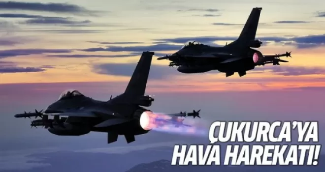 TSK'dan Çukurca kırsalına hava harekatı