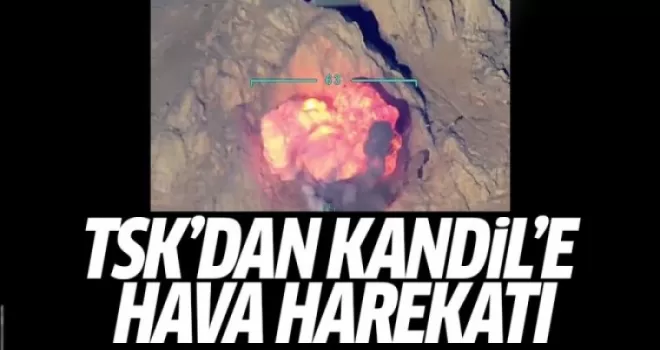 TSK'dan Kandil'e Hava Harekatı