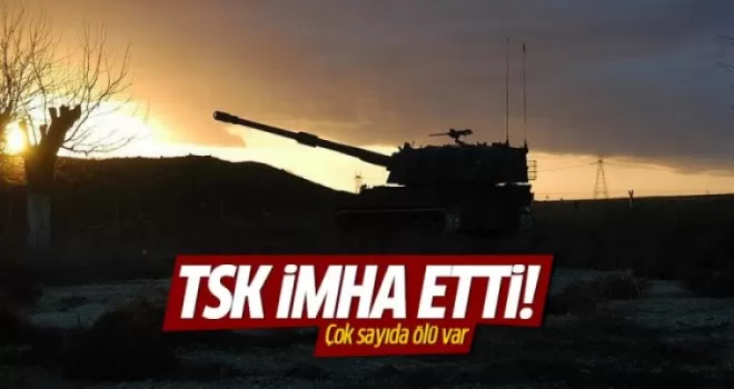TSK İŞİD'in füze rampalarını ve binasını imha etti