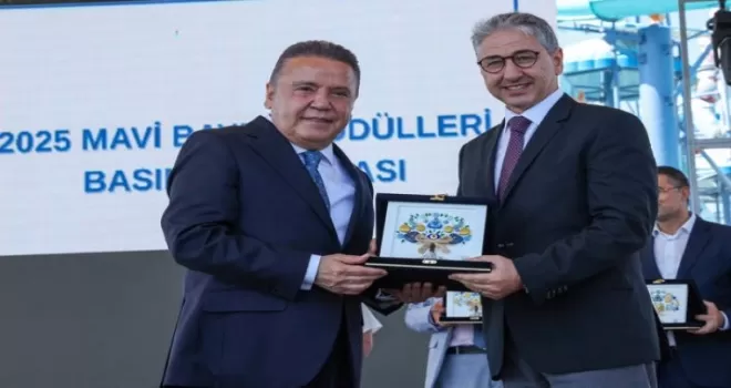 TÜRÇEV’den Antalya Büyükşehir Belediyesi’ne 6. Çevre Ödülü