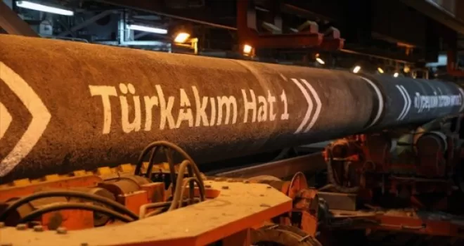 TürkAkım doğal gaz boru hattında son bir yıla girildi