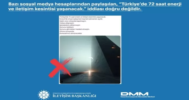 Türkiye’de 72 saat enerji kesintisi yaşanacak iddiaları yalanlandı