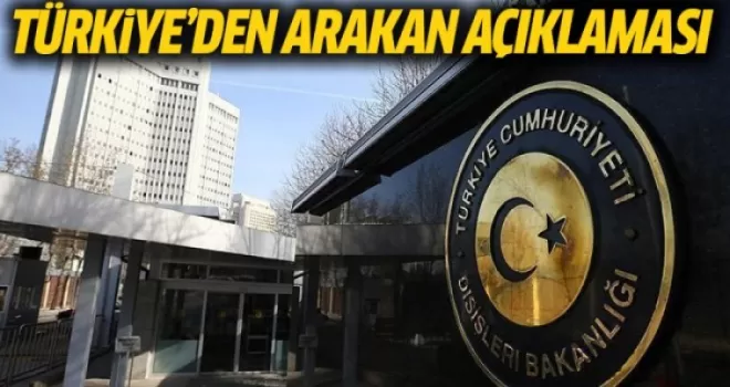 Türkiye'den Arakan Açıklaması