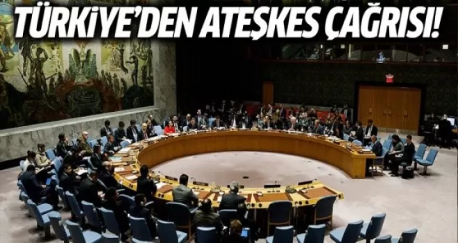 Türkiye'den BM'de İdlib İçin Ateşkes Çağrısı