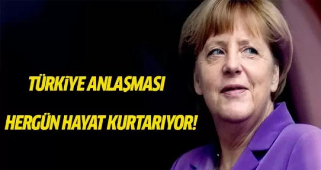 'Türkiye ile anlaşma her gün hayat kurtarıyor!'