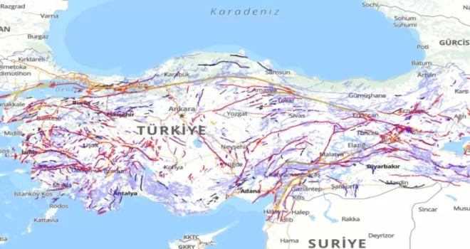 Türkiye’nin diri fay haritası güncellendi... Diri faylar 700’e yükseldi!