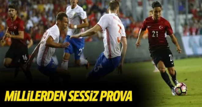 Türkiye-Rusya hazırlık karşılaşması berabere sonuçlandı