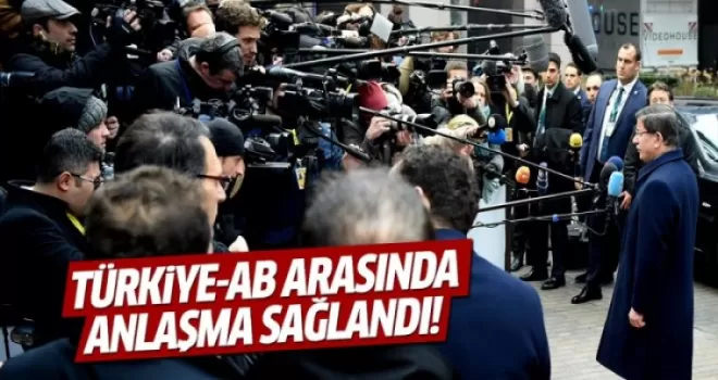 Türkiye ve AB arasında sığınmacı krizi çözüldü