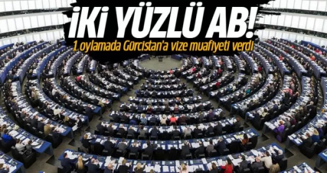 Türkiye'ye ayak direyen AB Gürcistan'a vize muafiyeti verdi!