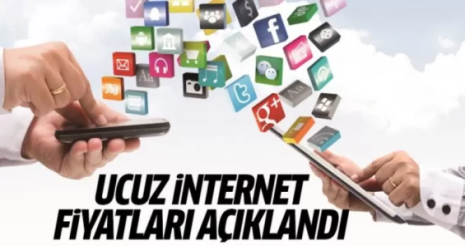 Ucuz internet fiyatları açıklandı