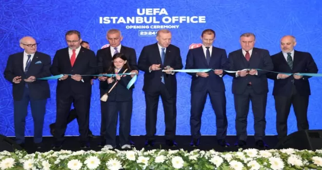 UEFA İstanbul Temsilciliği açıldı