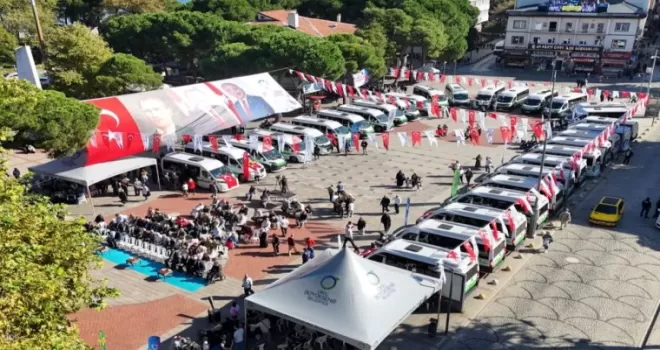 Ünye’de toplu taşıma sistemi başladı