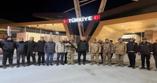 Vali Bozkurt’tan Gürbulak Sınır Hattı’nda incelem