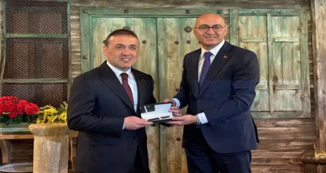 Vali Sözer’e Beykoz’dan veda yemeği