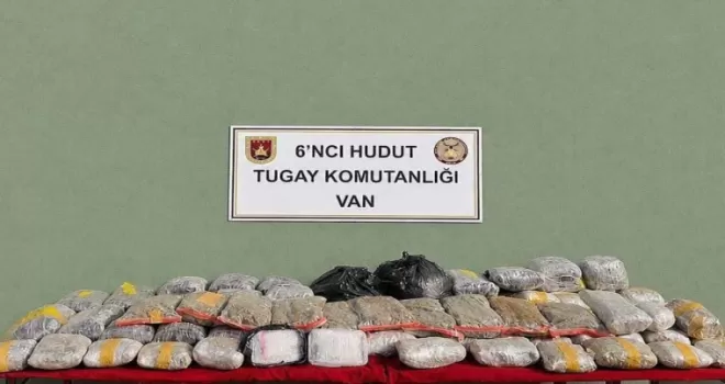 Van hudut hattında 51 kilo uyuşturucu ele geçirildi