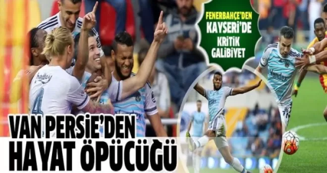 Van Persie'den hayat öpücüğü! 1-0