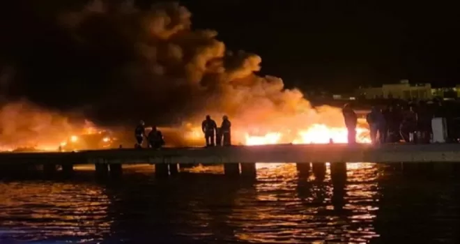 Yalıkavak Marina’dan ’yangın’ açıklaması