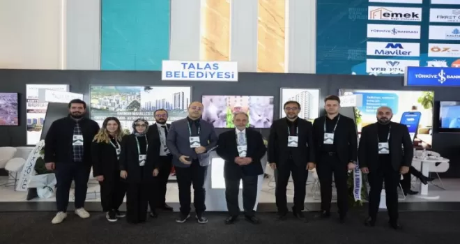 Yapı Fuarı’nda Kayseri Talas’a tam not