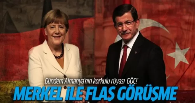 Yasa dışı göçle mücadele ve Suriye'deki durum ile ilgili flaş görüşme