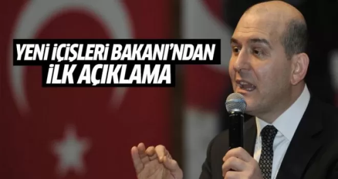 Yeni İçişleri Bakanı'ndan ilk açıklama!