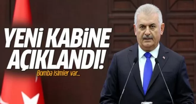 Yeni kabine açıklandı! Bomba isimler var