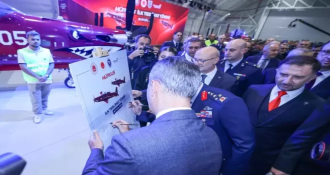 Yeni nesil HÜRKUŞ Hava Kuvvetleri’ne teslim edildi