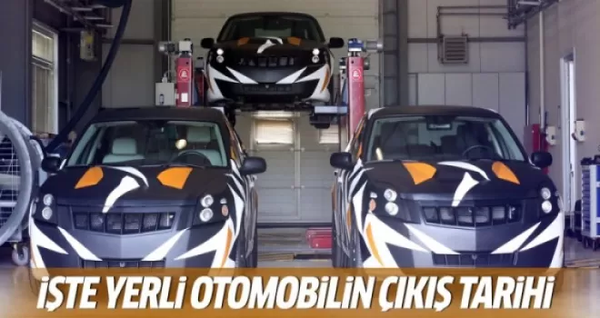 Yerli otomobilin trafiğe çıkış tarihi açıklandı