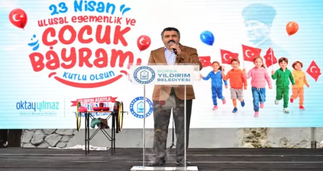 Yıldırım’da çocukların bayramı şölene dönüştü