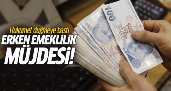 Yıpranana erken emeklilik müjdesi
