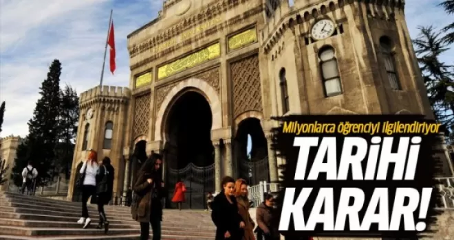 YÖK'den yeni karar: Baraj geliyor!