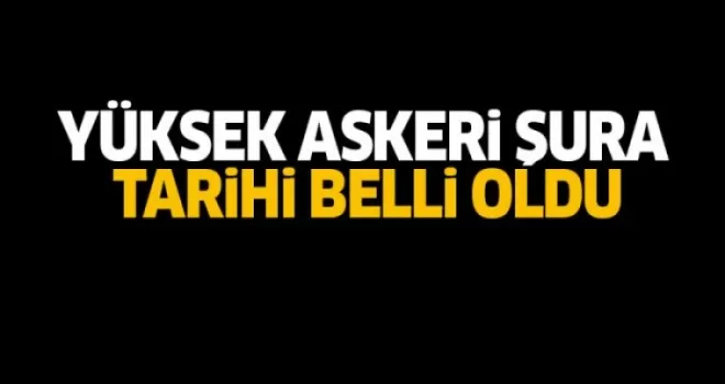 Yüksek Askeri Şura, ilk kez Çankaya Köşkü'nde yapılacak