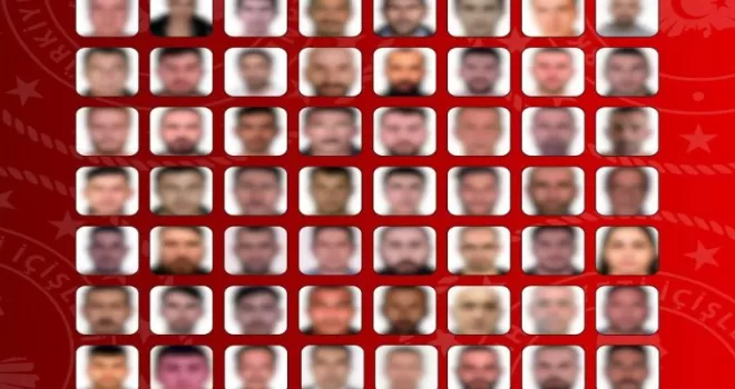 Yurt dışına kaçan 61 suçlu Türkiye’ye getirildi