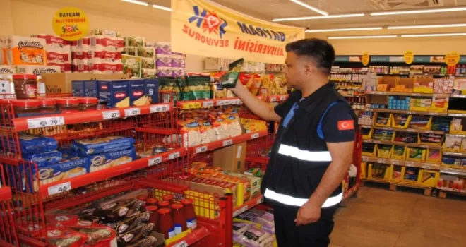 Zincir marketlere şok baskın