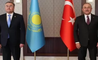 Dışişleri Bakanı Çavuşoğlu ve Kazak mevkidaşından ortak bildiri