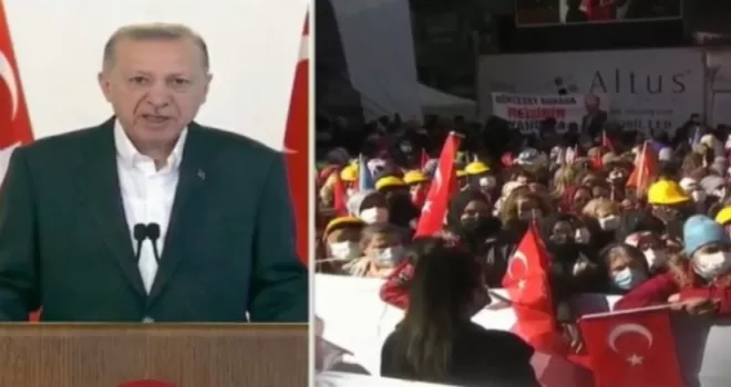 Cumhurbaşkanı Erdoğan: "Her sıkıntının üstesinden geleceğiz"