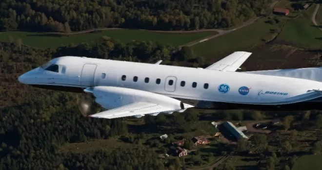 Hibrit elektrikli uçuş için 'havada' iş birliği